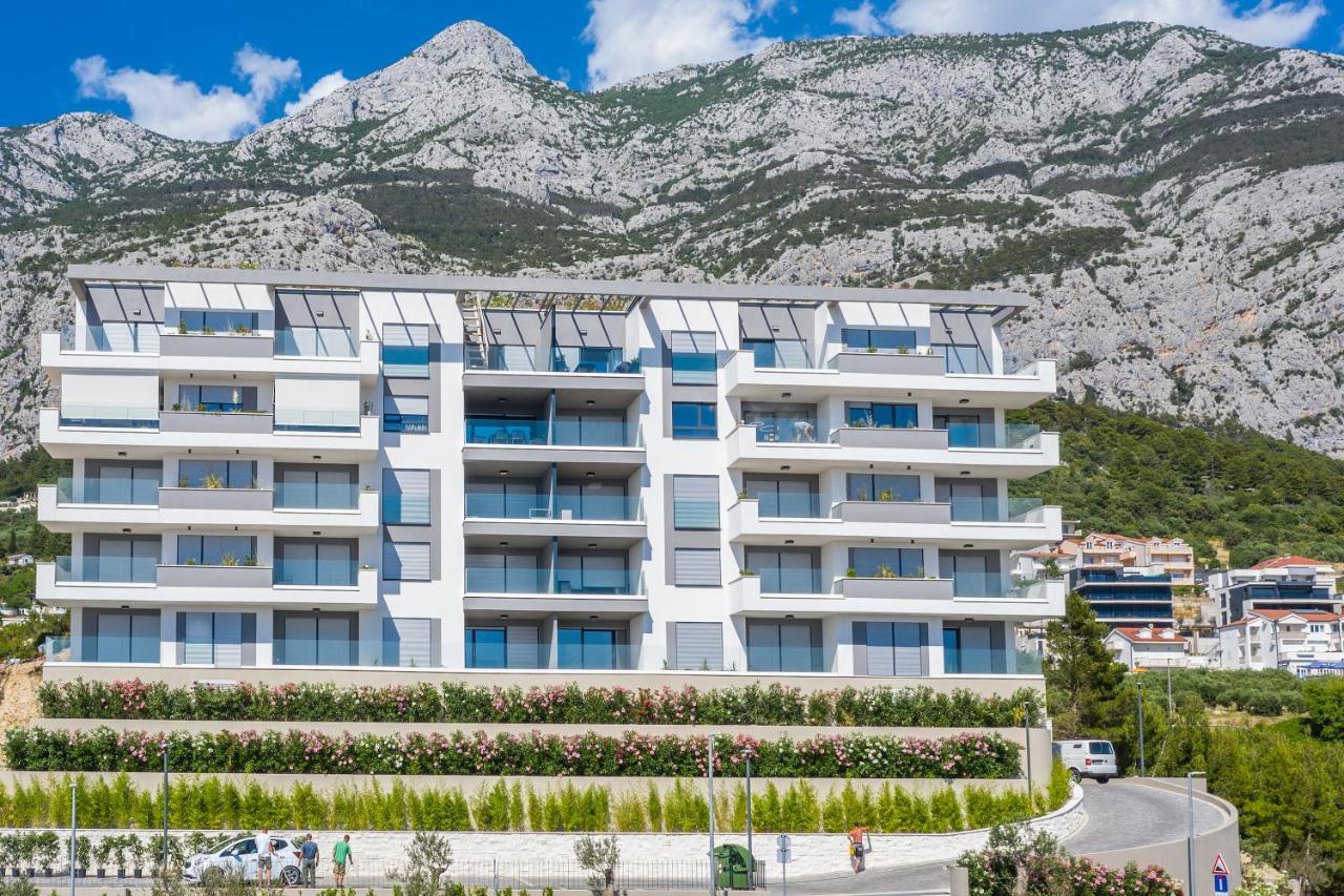 Luxury Adria Sea & City View Apartment Makarska Buitenkant foto