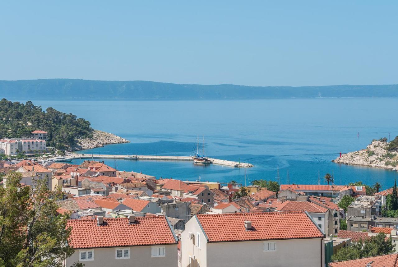Luxury Adria Sea & City View Apartment Makarska Buitenkant foto